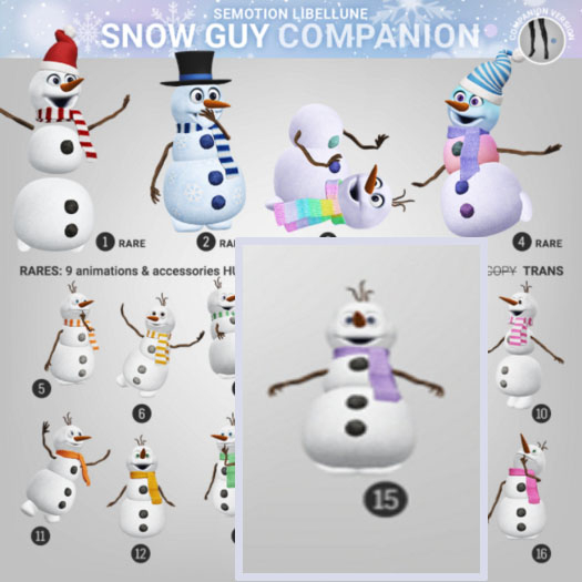 SEmotion Libellune Snow Guy Animesh COMMON 15