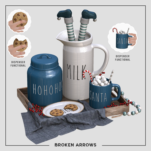 BROKEN ARROWS - Santa's Tray - Blue