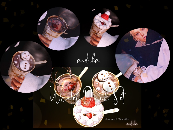 ADD//andika{Takeaway Winter Drink}Dispenser & Wearables Set