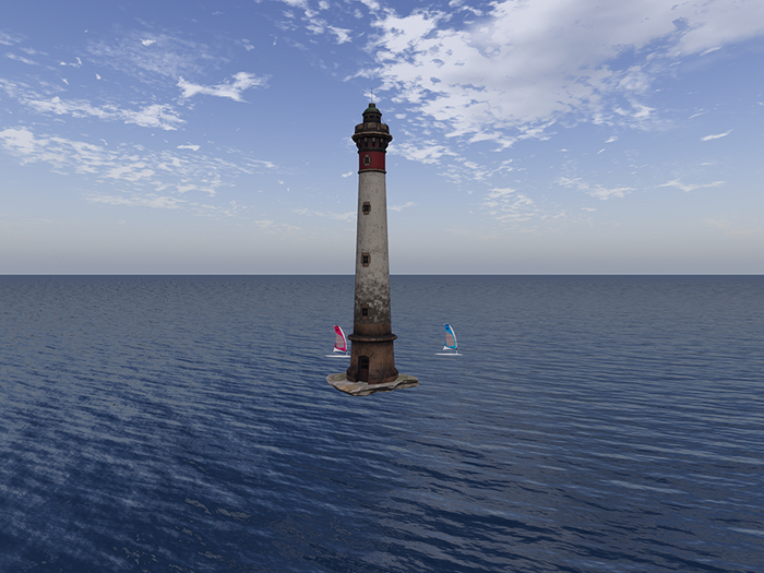 Second Life Marketplace - Box- D.N. Lighthouse ABC01 PBR