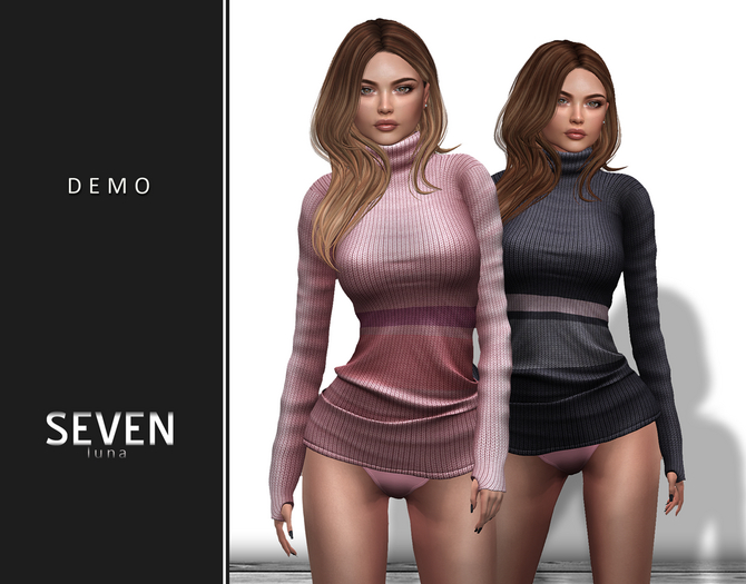 SEVEN - Luna Mesh Sweater (demo)