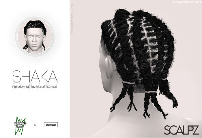 [GK] SHAKA DREAD BRAIDS UNISEX [ADD ME]