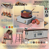 05. [IK] Grandma Kitchen Baking Set - Electric Stove - COMMON