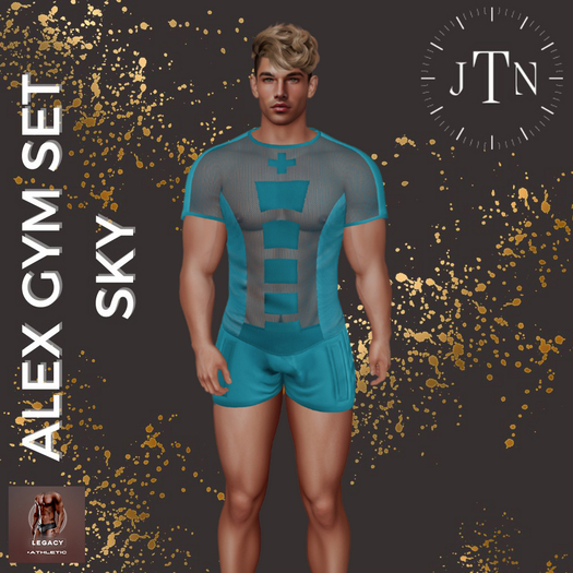 JTN Alex Gym Set Sky
