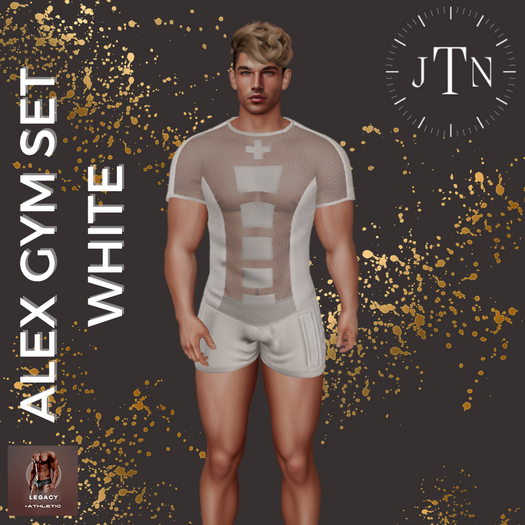 JTN Alex Gym Set White