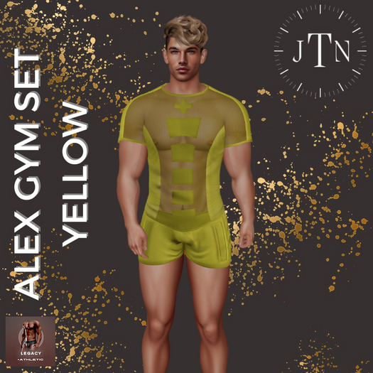JTN Alex Gym Set Yellow