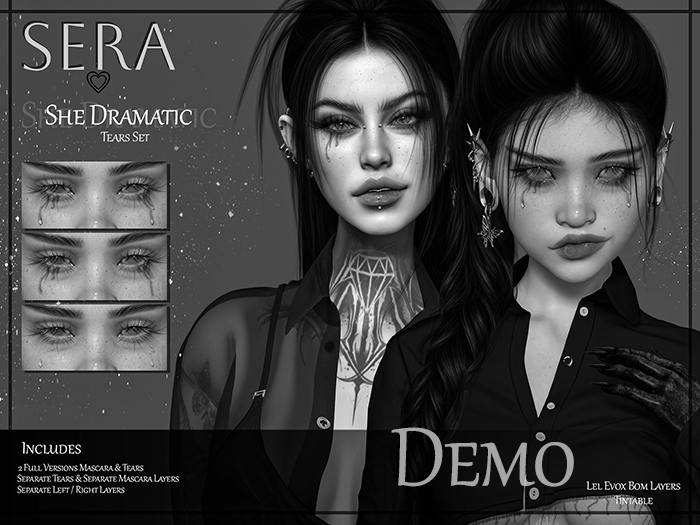 Sera - She Dramatic - Tears Set - DEMO