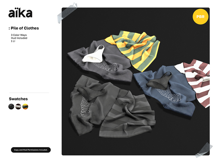 aika - Malmo Pile of Clothes (add)