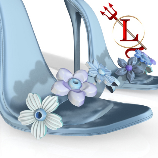 Sky Flower Heels FREYA