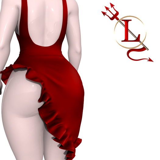 Red Valerie Dress Maitreya