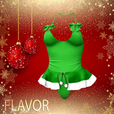 LARAX Green Christmas Outfit