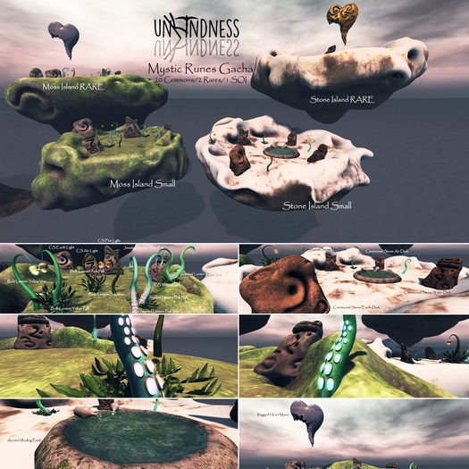 uk - Mystic Runes Moss Island Lg RARE