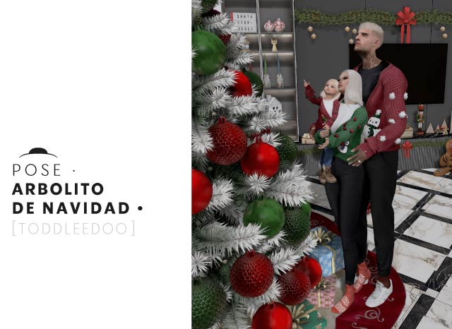 Pose ARBOLITO DE NAVIDAD (Toddleedoo)
