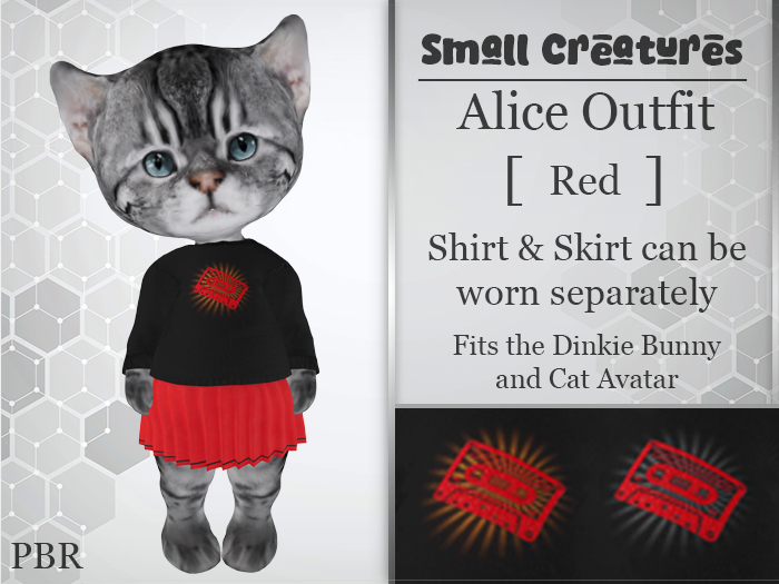 Small Creatures - Alice Dinkie - Red