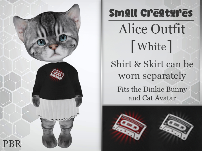 Small Creatures - Alice Dinkie - White