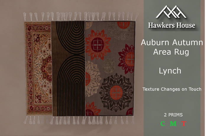 *HH* Auburn Autumn Area Rug Lynch