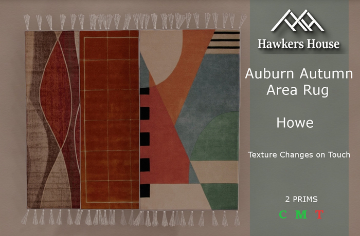 *HH* Auburn Autumn Area Rug Howe