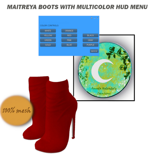 MAITREYA BOOTS MULTICOLOR MENU (UNPACKER)
