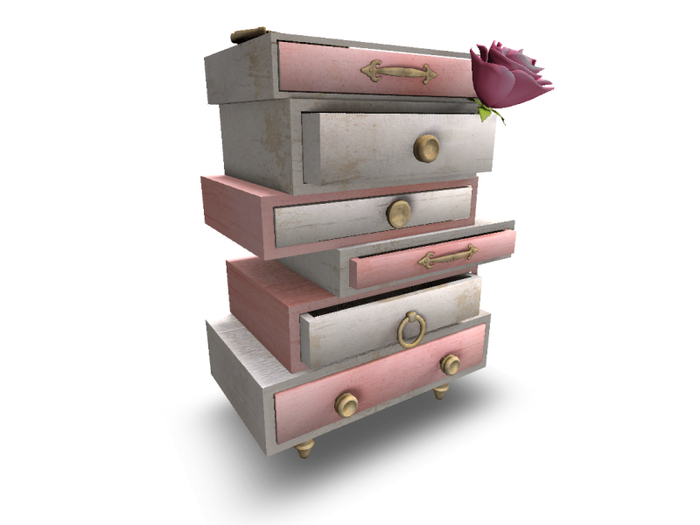 04 PRINCESS GACHA - table cabinet