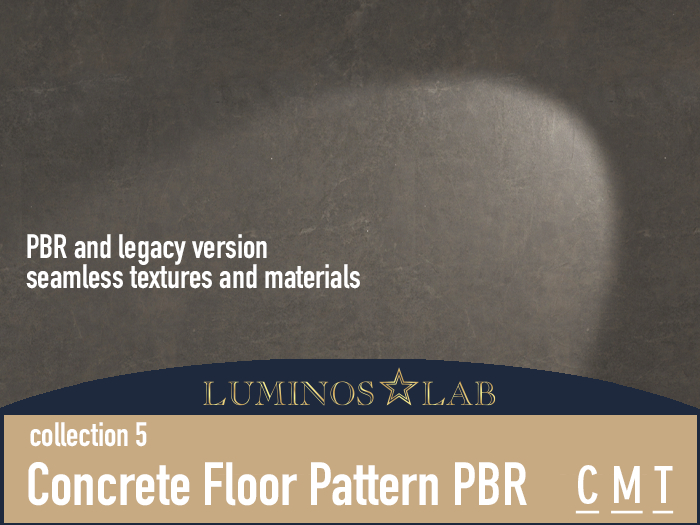 LL Concrete Floor Pattern PBR (collection 5) Full Perm