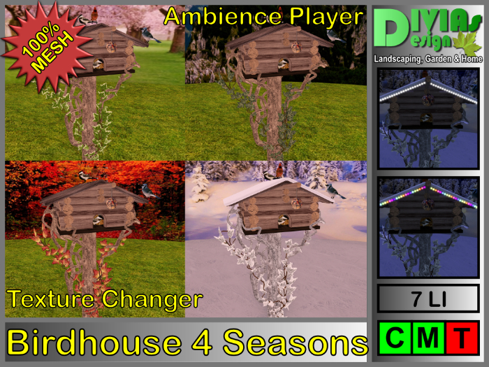 Birdhouse 4 Seasons
