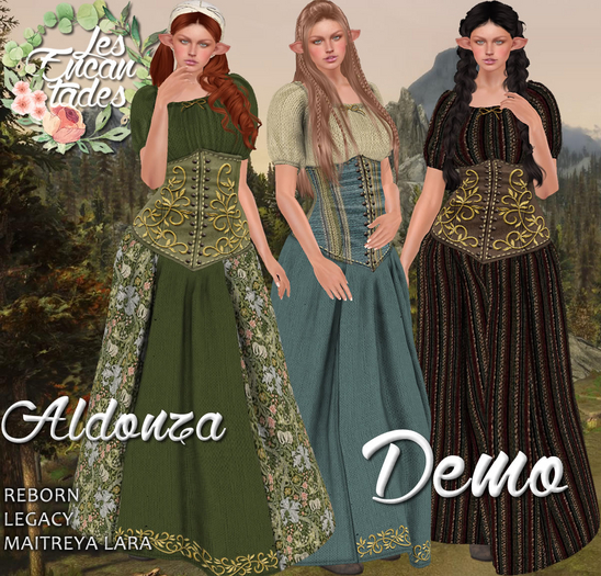 *LE* Aldonza DEMO - Medieval Peasant dress