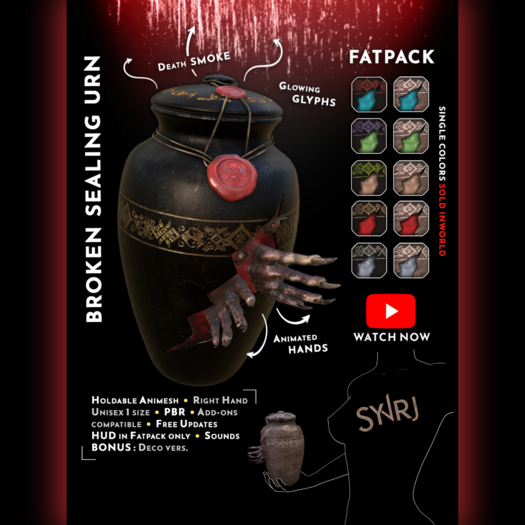SynRJ ~ Broken Sealing Urn ~ Fatpack