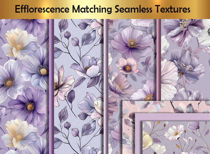 Efflorescence Matching Seamless Textures