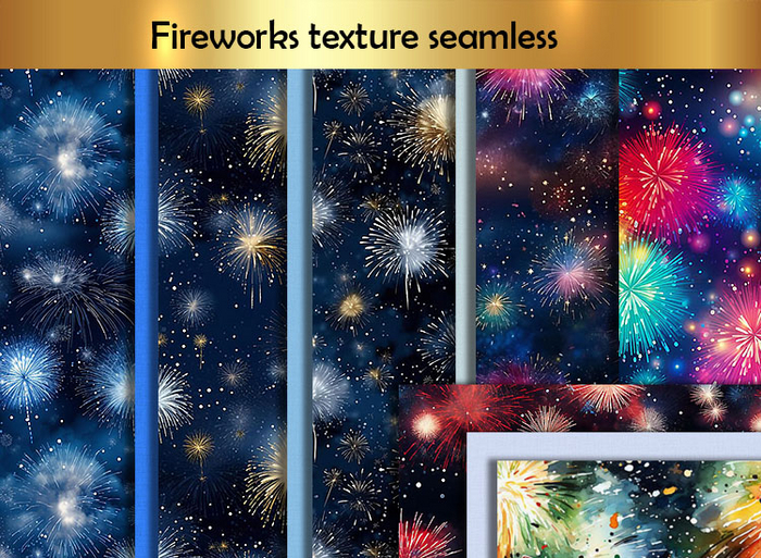 Fireworks texture E