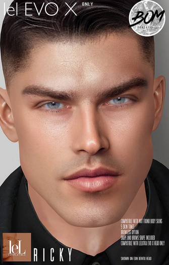 Not Found - Ricky Skin Tan (Lelutka)