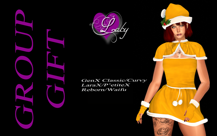 *GROUPGIFT* Laby's Outfit Santa Nicola