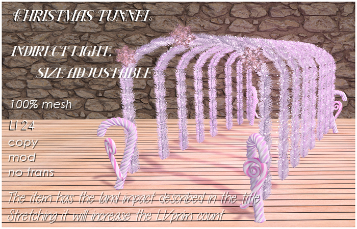 Christmas tunnel