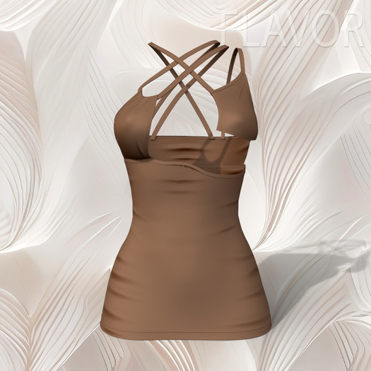 Brown Maeve Dress REBORN