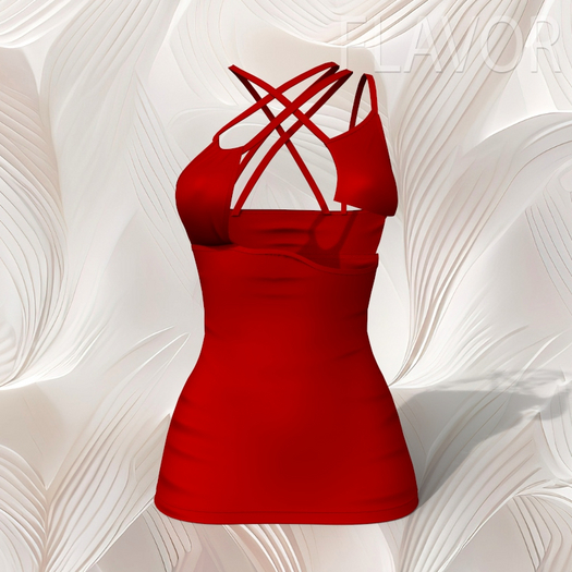 Red Maeve Dress REBORN