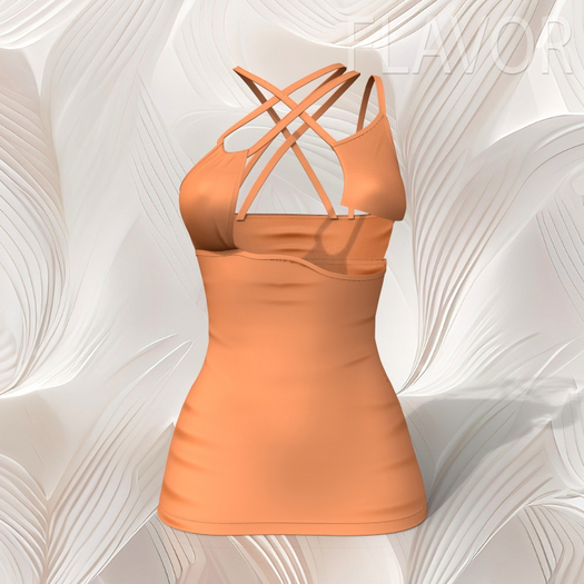 Orange Maeve Dress WAIFUS