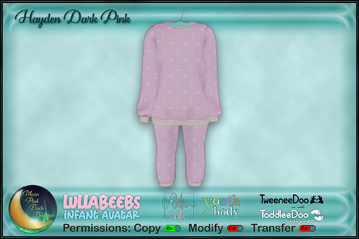 !:*:. M&B .:*:.! Hayden Dark Pink Hearts