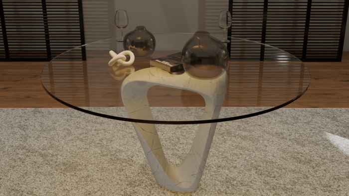 [BERSAV] Luna Lounge - Table + Decor 6x (Add)