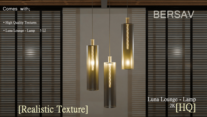 [BERSAV] Luna Lounge - Lamp (Add)