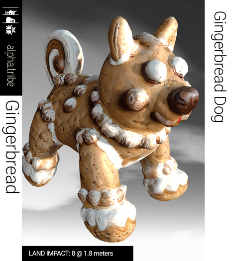 a.tribe::: [Gingerbread] Ginger Dog 01 LI 8