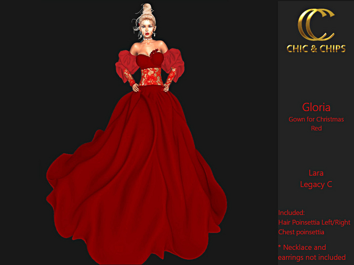 *C&C* Gloria Gown for Cristmas