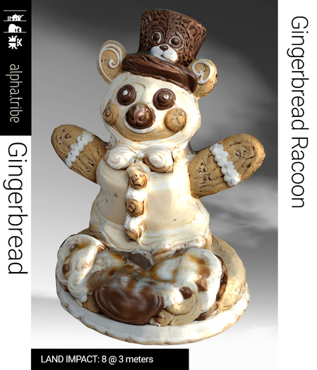 a.tribe::: [Gingerbread] Ginger Racoon 01 LI 8