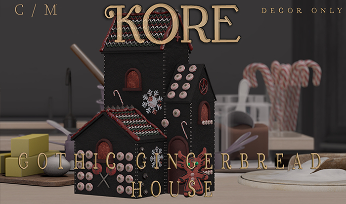 Kore - Gothic Gingerbread House
