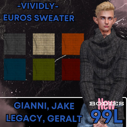 Vividly - Euros Sweater