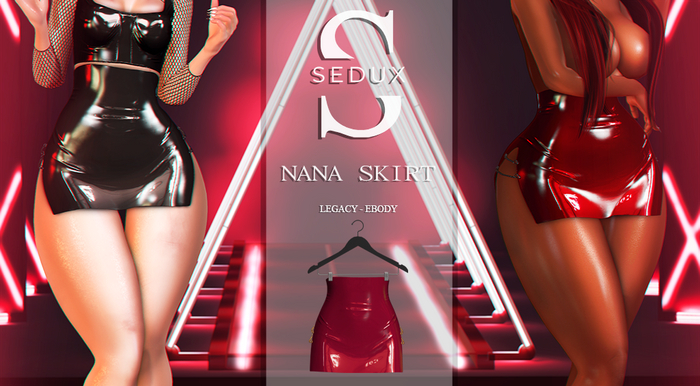 [SEDUX] Nana skirt - Red
