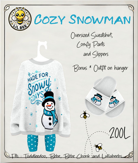 LB :: Cozy Snowman