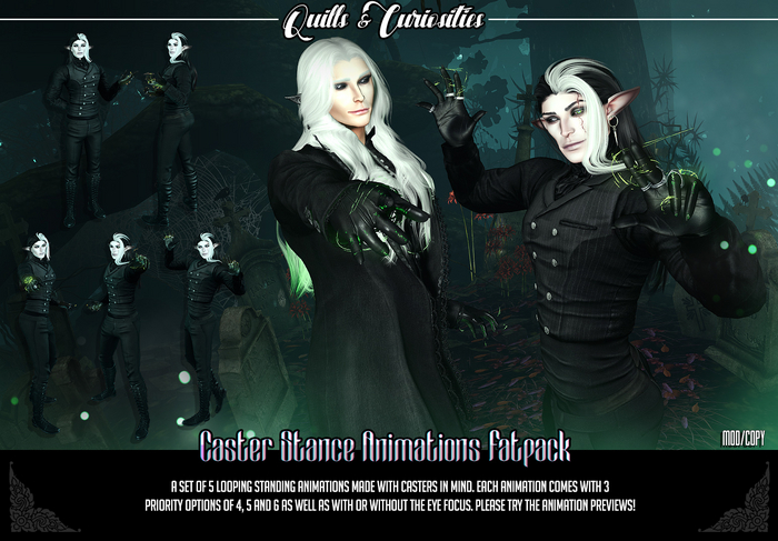 Quills & Curiosities - Caster Stance Fatpack