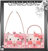 Pink"Kitty Kisses" Hand Bag