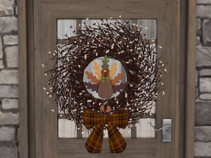 Wreath Thanksgiving -Turkey