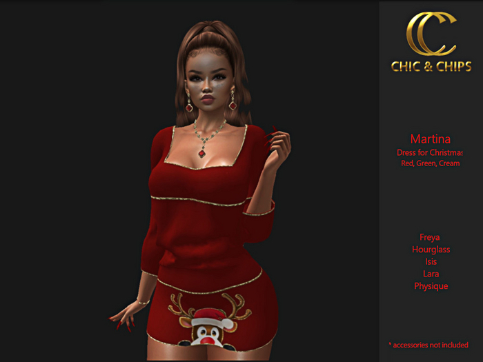 *C&C* Martina Christmas Dress