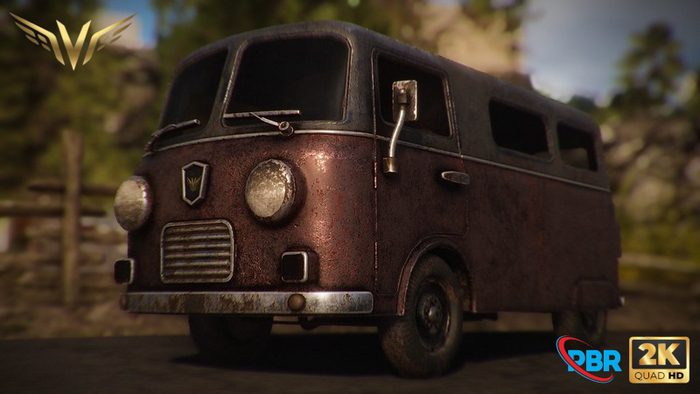 Vision Motors - PBR Apocalyptic Dinkie Van